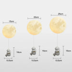 Voici Ma Proposition: Applique Murale D’astronaute 3D Lunaire Enfantine Chambre