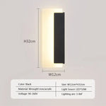 Voici Ma Proposition: Applique Murale Led Nordique Design Élégant Hôtel F Noir / Lumière