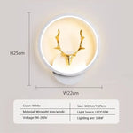 Voici Ma Proposition: Applique Murale Led Nordique Design Élégant Hôtel G Blanc / Lumière