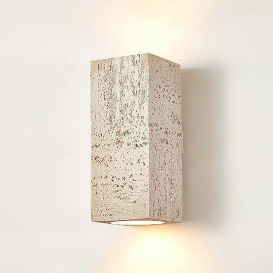 Voici Ma Proposition: Applique Murale Nordique Élégante Minimaliste Design Beige-A / 10X11X23Cm