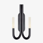 Voici Ma Proposition: Applique Murale Nordique Élégante Rétro Design Noir Chambre